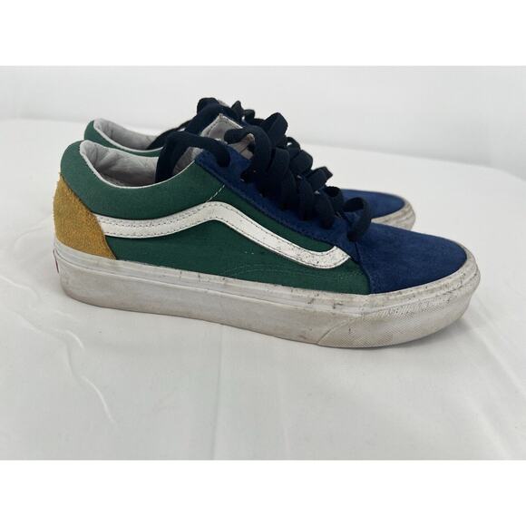 Vans Yacht Club Old Skool Shoes Womens Size 6.5 Mens 5 Colorful Colorblock Skate - Picture 2 of 8